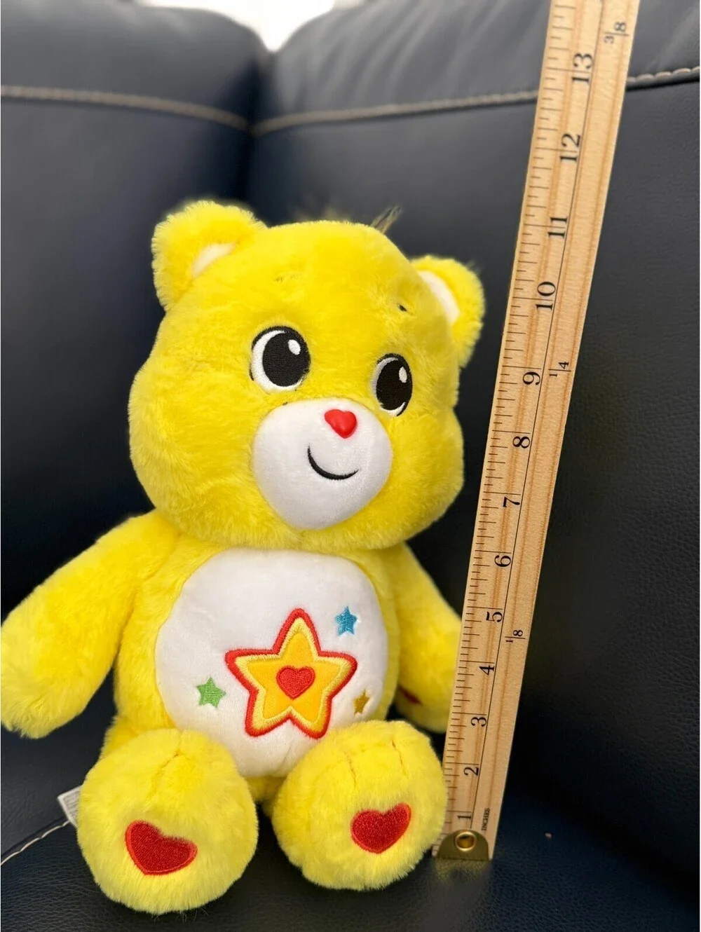 Care Bears Superstar Bear Yellow Plush 10